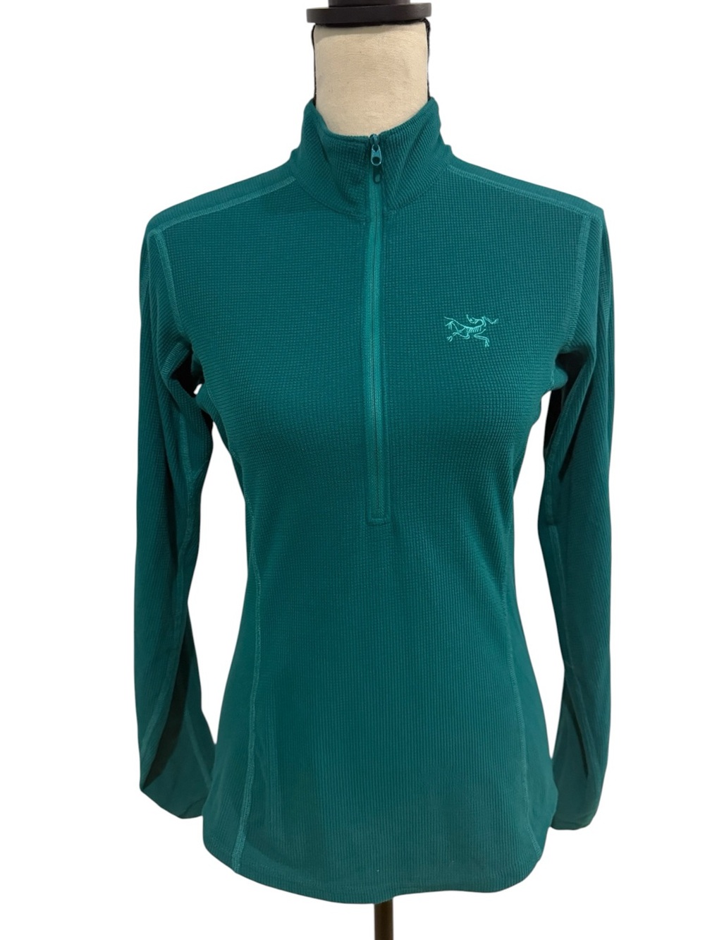 Arc’teryx Delta LT Zip Fleece Sz Small Teal